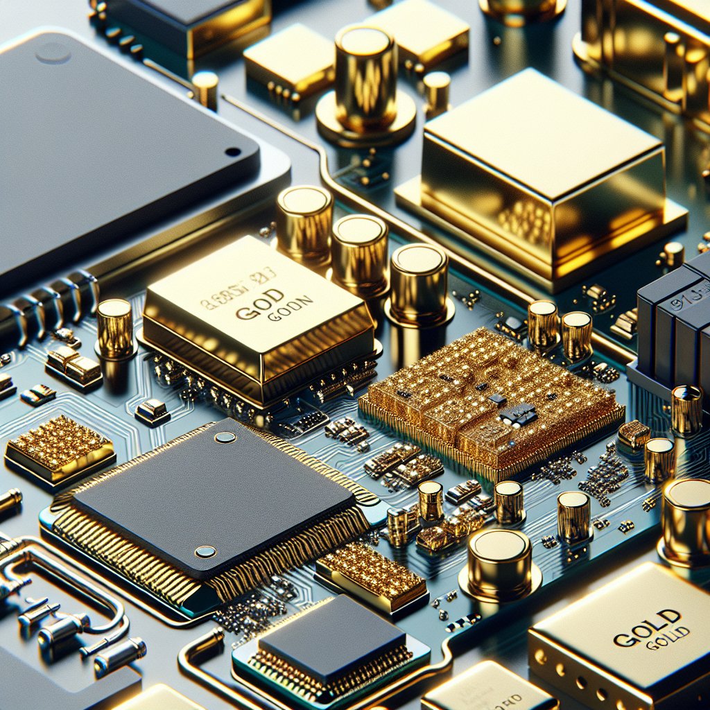 How Gold is Used in Electronics and High-Tech Devices