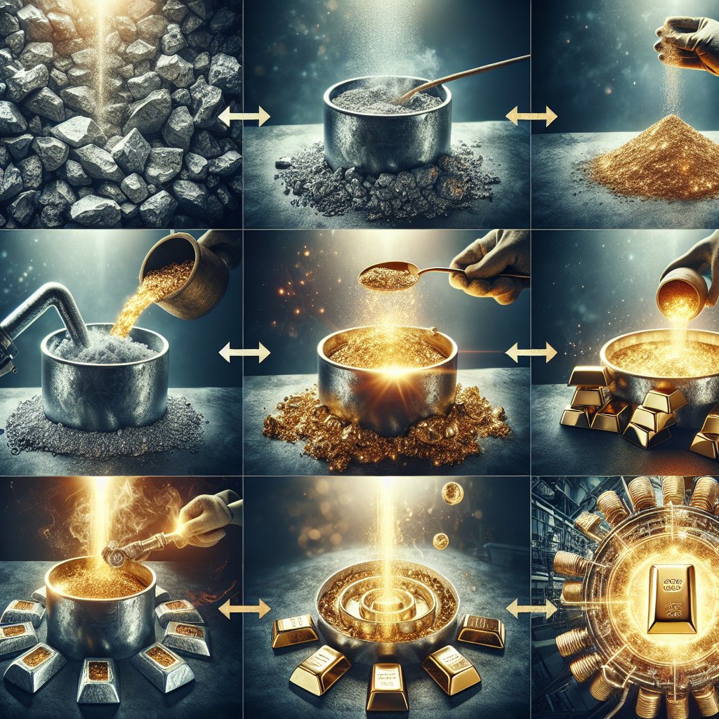 The Process of Refining Gold: From Ore to Bullion