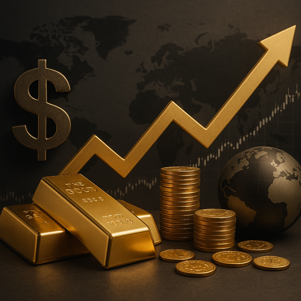 What influences global gold prices