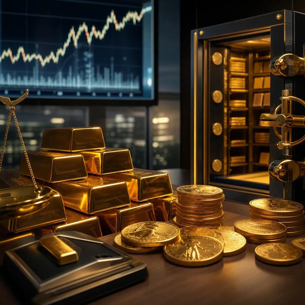 Gold Price and ETF Holdings