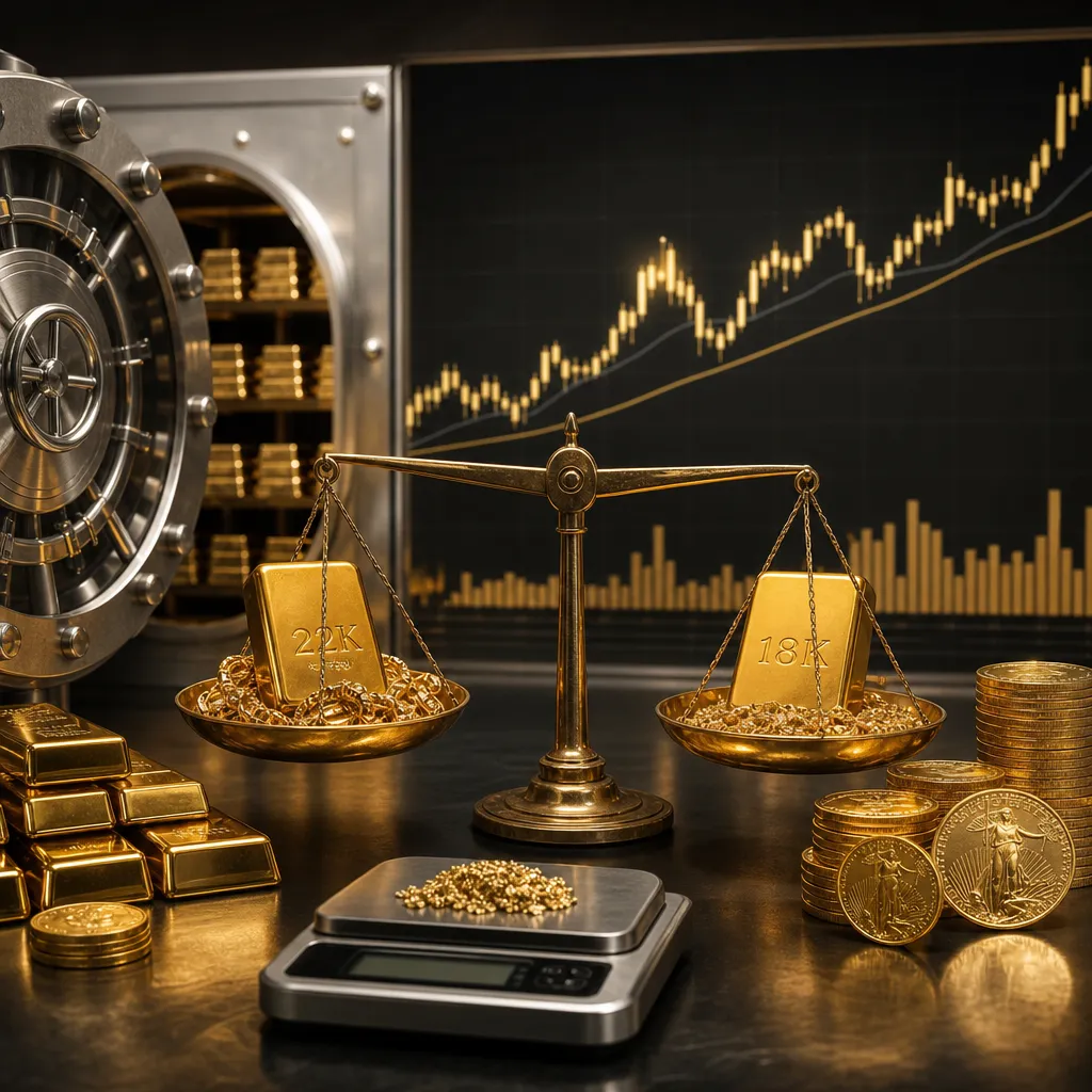 22K vs 18K Gold Price
