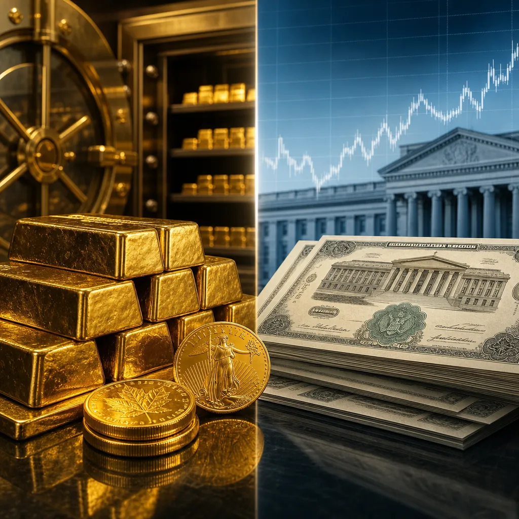 Gold vs Treasury Bonds